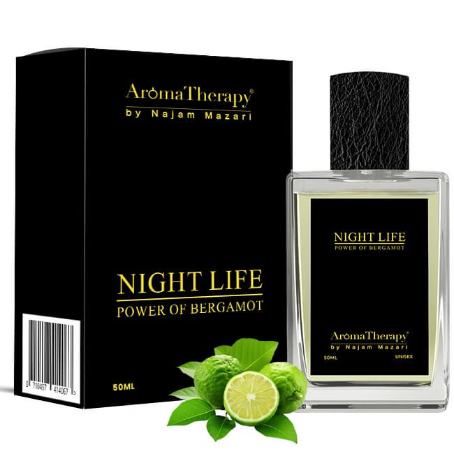 Night Life Natural Perfume - Infused with Bergamot for a Citrusy, Blissful Fragrance that Captivates the Senses! - ChiltanPure