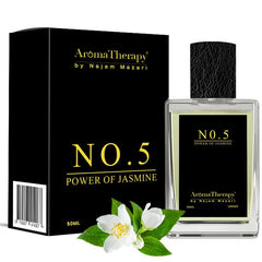 No. 5 Natural Jasmine Infused Perfume - for a Luxurious Escape into Floral Serenity - ChiltanPure