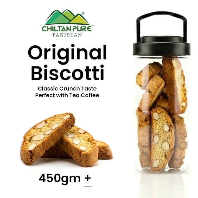 Original Biscotti Cookies / Made With Organic Desi Butter, Bakery Biscuit - ChiltanPure