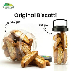 Original Biscotti Cookies / Made With Organic Desi Butter, Bakery Biscuit - ChiltanPure