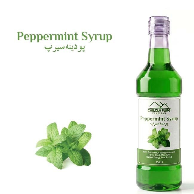 Peppermint Syrup / پیپرمنٹ سیرپ - ChiltanPure