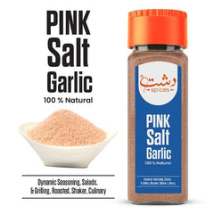 Pink Salt Garlic / پنک سالٹ گارلک / Pink Salt Masala Mix - ChiltanPure