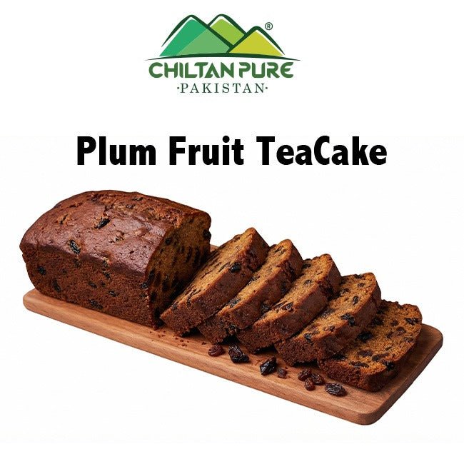 Plum Cake / Fruit Tea Cake / Bundt Cake / Gugelhupf - ChiltanPure