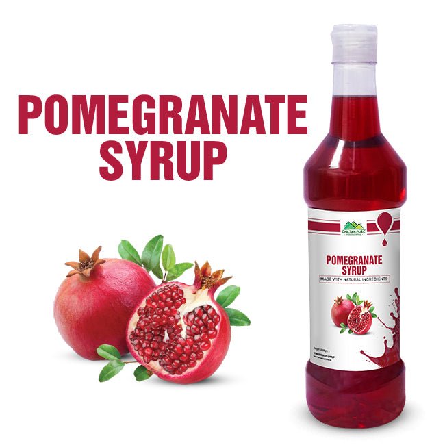 Pomegranate Syrup / Sharbet - A Tangy and Sweet Drink Bursting with Flavor and Health Benefits - ChiltanPure