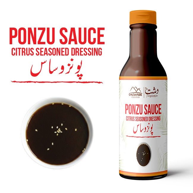 Ponzu Sauce / پونزو ساس / Gross Weight 400gm± Approx - ChiltanPure