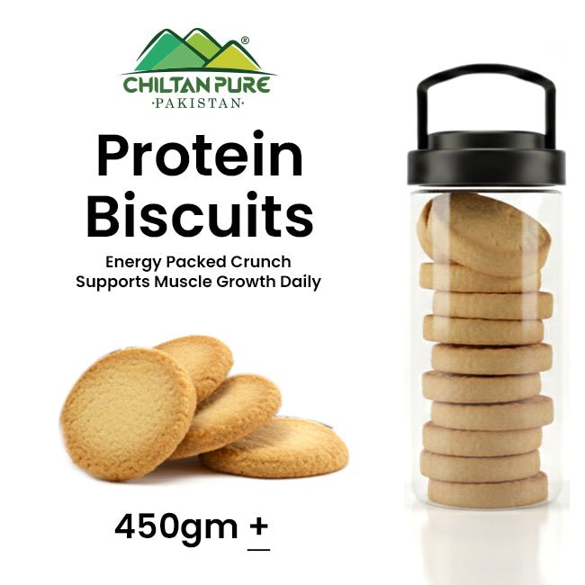 Protein Biscuit Cookies / Made With Organic Desi Butter, Bakery Biscuit - ChiltanPure