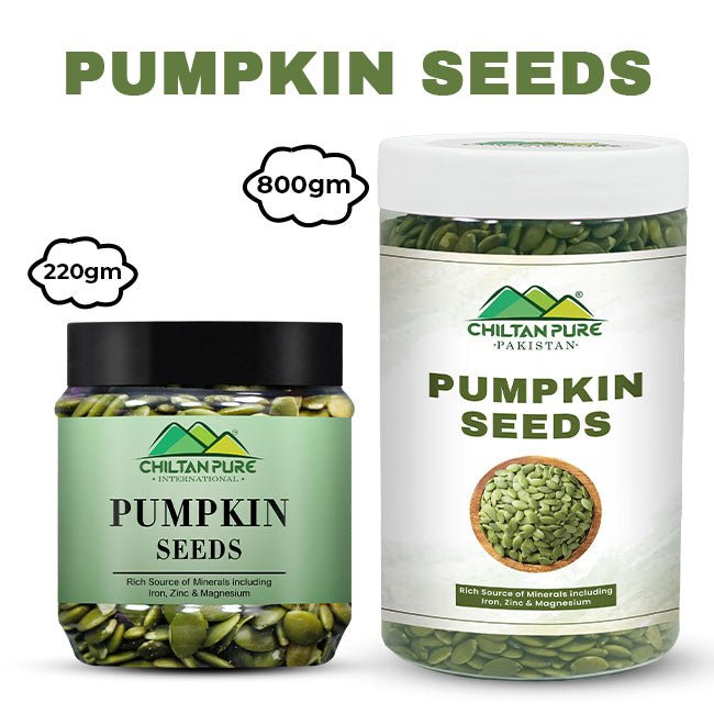 Pumpkin Seeds - Nutty, Buttery and Crunchy Seeds for Overall Health and Seed Cycling for PCOS & PCOD - ChiltanPure