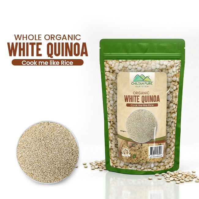 Quinoa - More Fiber, More Protein - The Better Grain for Every Meal - A Perfect Alternative to Rice - ChiltanPure