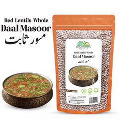 Red lentils Whole / مسور ثابت / Daal Masoor / 800g - ChiltanPure