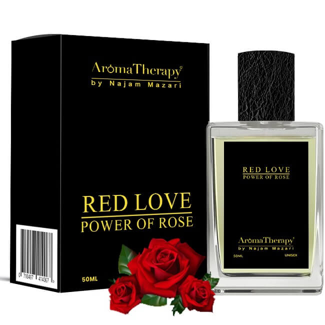 Red Love Natural Perfume - Freshly Blooms of Roses for a Romantic Touch - ChiltanPure