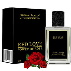 Red Love Natural Perfume - Freshly Blooms of Roses for a Romantic Touch - ChiltanPure