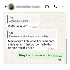 Red Onion Anti Hair Fall Serum - Prevents Hair Loss, Boosts Hair Growth & Reduce Split Ends - ChiltanPure