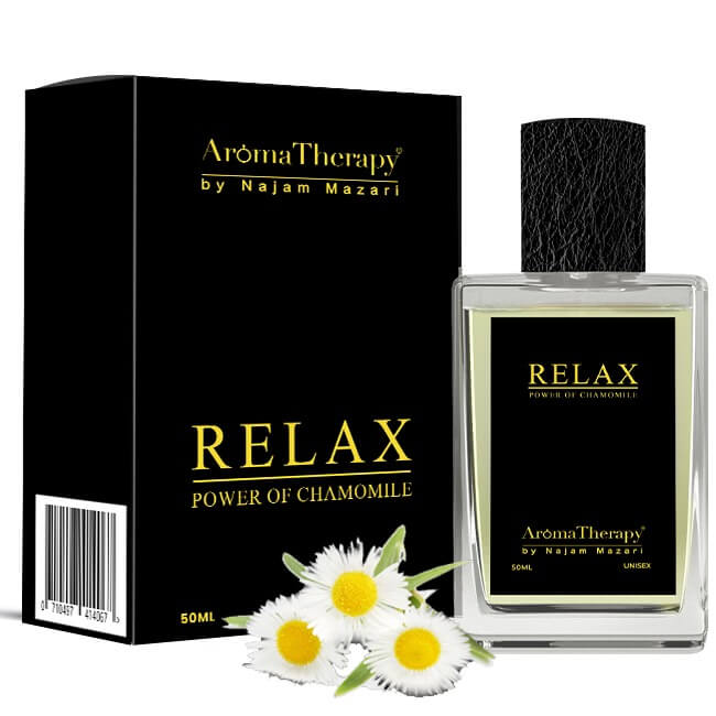 Relax Natural Perfume - The Power of Chamomile with a Flowery Essence - ChiltanPure
