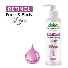 Retinol Face & Body Lotion - Smooth, Firm & Hydrate - ChiltanPure