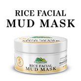 Rice Facial Mud Mask – Refine Pores, Soothes Skin, Absorbs Excess Oil, Lock hydration and moisture in your skin & Natural Glow!! - ChiltanPure