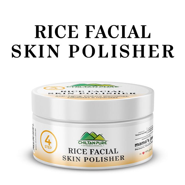 Rice Skin Polisher – Hydrates Skin, Anti-Aging, Delivers moisture, Boosts Blood Flow, Exfoliates Dry & Flaky Skin - ChiltanPure