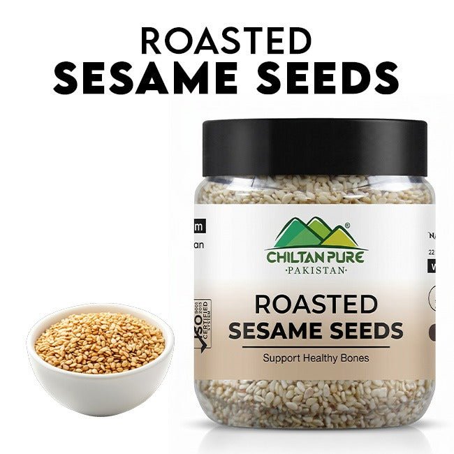 Roasted Sesame Seeds / بھنے ہوئے تل / Bhunay Huay Til - ChiltanPure