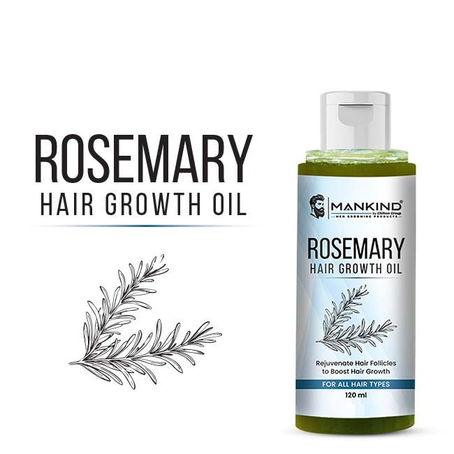 Rosemary Hair Growth Oil - Rejuvenates Hair Follicles to Boost Hair Growth, Detangles Hair & Repair Damaged Hair - ChiltanPure
