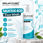 Salicylic Acid Face Wash – Fights Acne, Removes Blackheads & Whiteheads - ChiltanPure