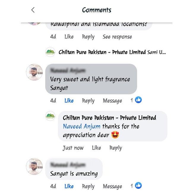 Sangat Natural Perfume - Made With Geranium - A Powerful Fragrance to Inspire!! - ChiltanPure