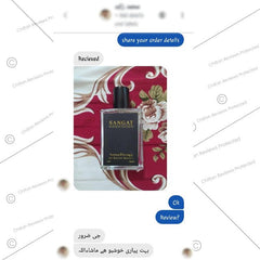 Sangat Natural Perfume - Made With Geranium - A Powerful Fragrance to Inspire!! - ChiltanPure