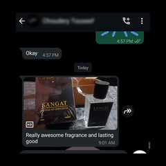 Sangat Natural Perfume - Made With Geranium - A Powerful Fragrance to Inspire!! - ChiltanPure