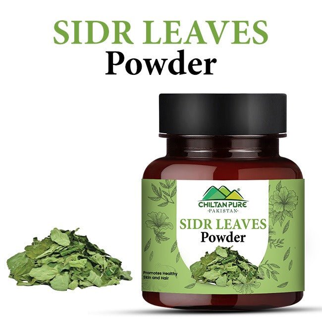 Sidr Leaves Powder / سدر لیوز پاؤڈر / Gross Weight 110gm - ChiltanPure