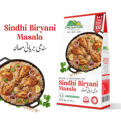 Sindhi Biryani / سندھی بریانی مصالحہ / Sindhi Biryani Masala / 110gm 1+1 (2 Packet) Inside Box - ChiltanPure