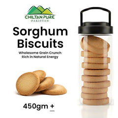 Sorghum Biscuits Cookies / Made With Organic Desi Butter, Bakery Biscuit - ChiltanPure