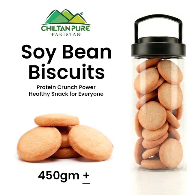 Soy Bean Biscuit Cookies / Made With Organic Desi Butter, Bakery Biscuit - ChiltanPure