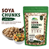 Soya Chunks / سویا چنکس / Gross Weight 500gm± - ChiltanPure