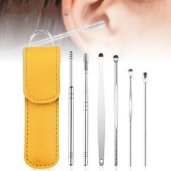 Stainless Steel Ear Pick Set (6pcs) - ChiltanPure