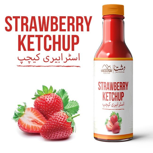 Strawberry Ketchup – Sweet, Tangy & Fruity Twist on a Classic flavor - ChiltanPure