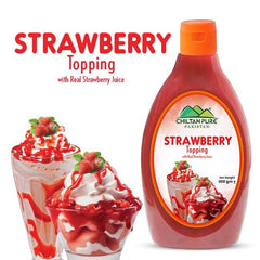 Strawberry Topping - Sweet & fruity perfect for desserts - ChiltanPure