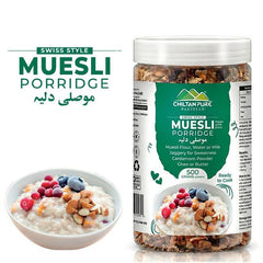 Swiss Style Muesli Made with Oats / اوٹس سے بنا موصلی / Oats se Bana Muesli - ChiltanPure