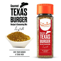 Texas Burger Seasoning Mix / ٹیکساس برگر سیزننگ مکس / Texas Burger Masala Mix - ChiltanPure