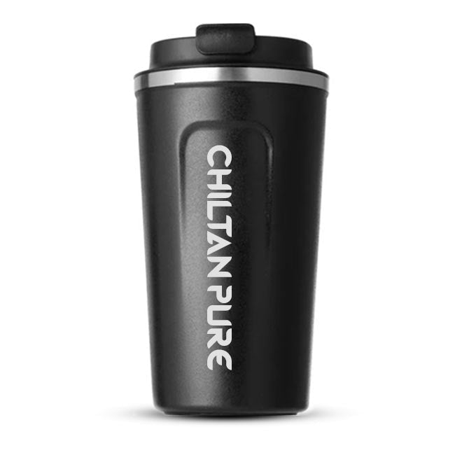 Thermal Coffee / Tea Mug (Large) - Sensor LED Touch Temperature Keeps Your Tea & Coffee Hot or Cold for 8 to 12 Hours - ChiltanPure