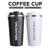 Thermal Coffee / Tea Mug (Large) - Sensor LED Touch Temperature Keeps Your Tea & Coffee Hot or Cold for 8 to 12 Hours - ChiltanPure