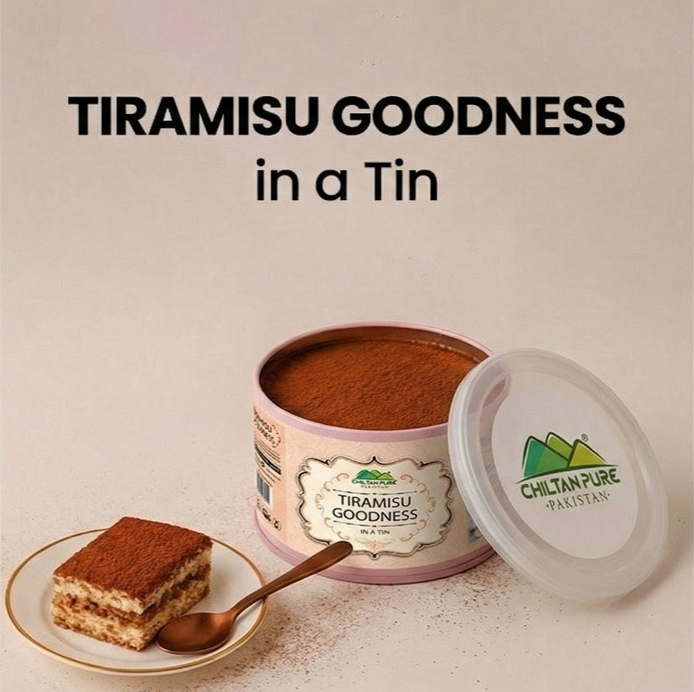 Tiramisu Goodness in a Tin / Creamy Coffee Dessert Cake ( Only For Lahore ) - ChiltanPure