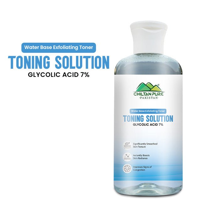 Toning Solution (glycolic Acid) - Water Base Exfoliating Toner - ChiltanPure
