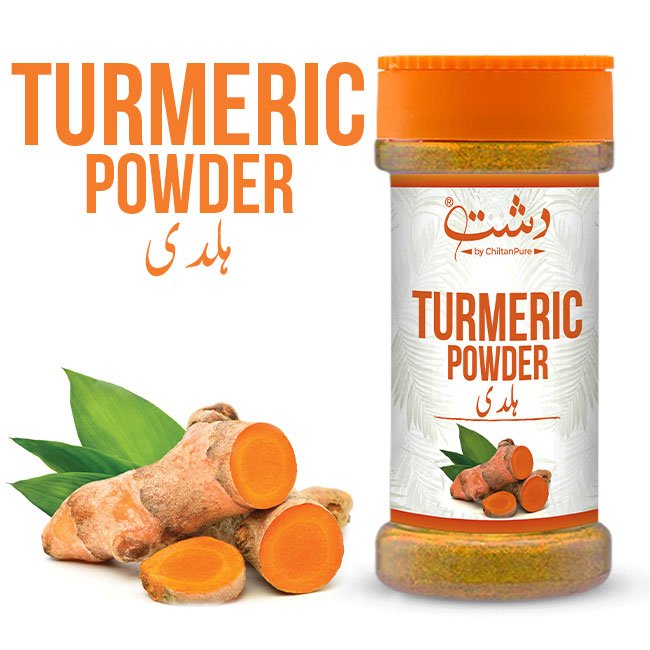 Turmeric Powder - Golden Spice for Health and Flavor (Plastic Packaging) - ChiltanPure