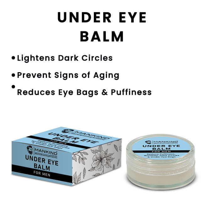 Under Eye Balm (for Men) – Reduce Puffiness, Wrinkles, Dark Circles & Under Eye Bags 20ml - ChiltanPure