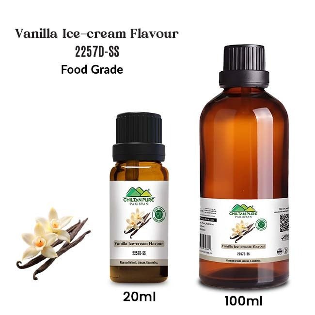 Vanilla Ice Cream Flavor 2257D - SS / ونیلا آئس کریم فلیور - ChiltanPure