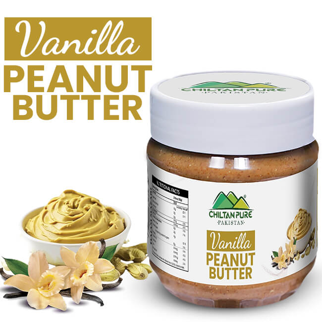 Vanilla Peanut Butter - Savor the Sweetness of Vanilla in Every Bite - ChiltanPure