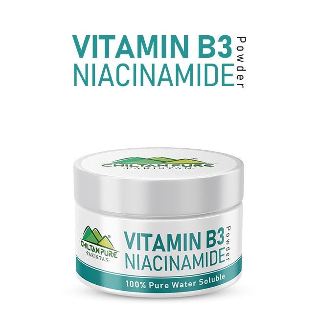 Vitamin B3 (Niacinamide) / وٹامن بی 3 (نایاسینامائیڈ) - ChiltanPure