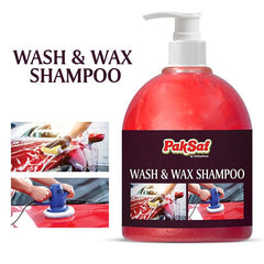 Wash & Wax Shampoo / Deep Clean, Instant Shine & Long Lasting Protection - ChiltanPure