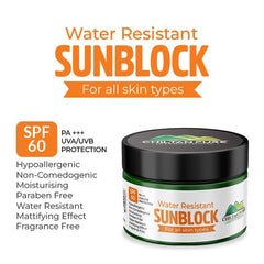 Water Resistant SunBlock / واٹر ریزسٹنٹ سن بلاک - ChiltanPure