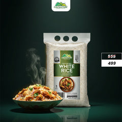 White Rice / (سفید چاول) / Premium Extra Long GrainFluffy Texture Natural Aroma 1kg - ChiltanPure