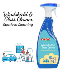 Windshield & Glass Cleaner / Streak Free Clarity, Powerful Dirt Removal - ChiltanPure