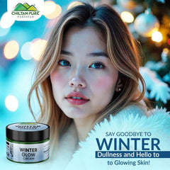 Winter Glow Cream – Formulated With Multivitamins & Moisturizers, Makes Skin Soft & Supple, Good For Dry & Dehydrated Skin - ChiltanPure